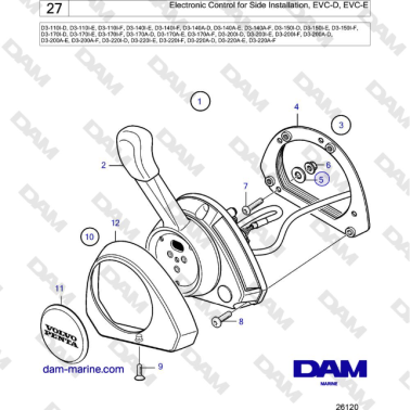 Volvo Penta D3-220A-F -...