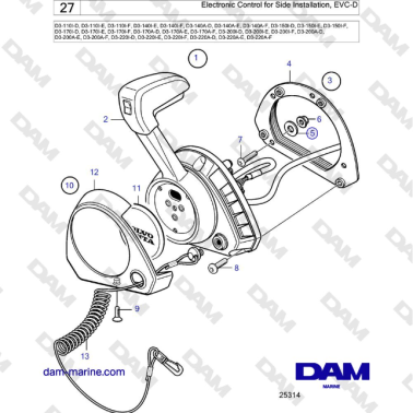 Volvo Penta D3-220A-F -...