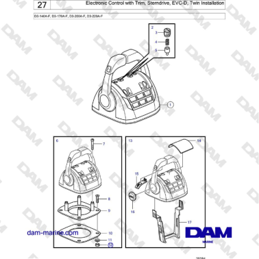 Volvo Penta D3-220A-F -...