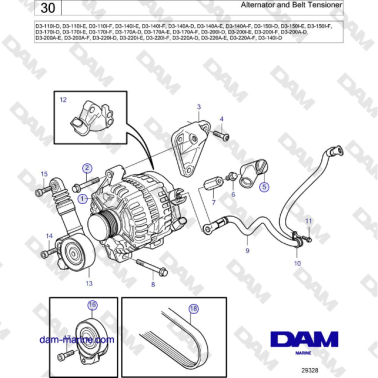 Volvo Penta D3-220A-F -...