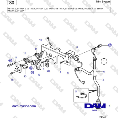 Volvo Penta D3-220A-F -...
