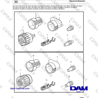 Volvo Penta D3-220A-F -...
