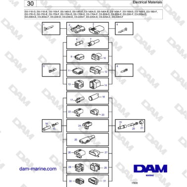 Volvo Penta D3-220A-F -...