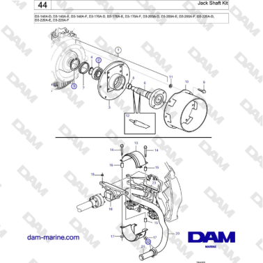 Volvo Penta D3-220A-F -...