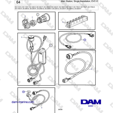 Volvo Penta D3-220A-F -...