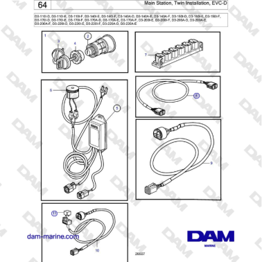 Volvo Penta D3-220A-F -...