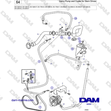 Volvo Penta D3-220A-F -...