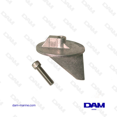 KIT ANODES ALU PLAQUETTES @2 HONDA BF8-50HP