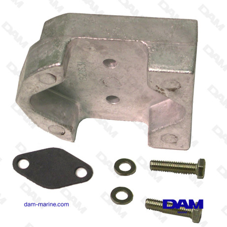 BLOQUE DE ANODO DE ALUMINIO MERCRUISER