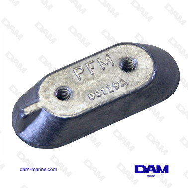 YAMAHA ALUMINUM PLATE ANODE