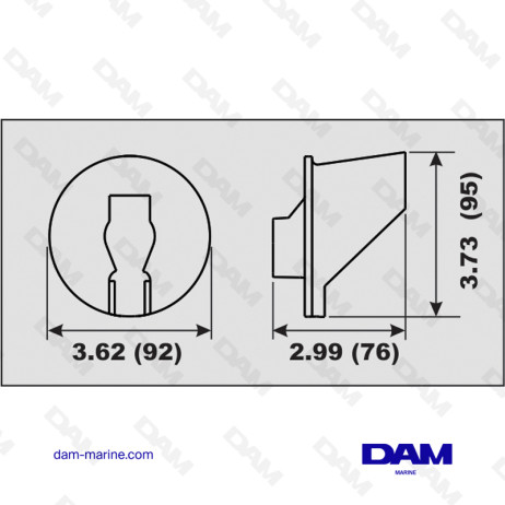 ANODO ALLUMINIO DRIFT YAMAHA 60-225HP