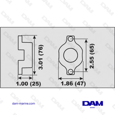 ÁNODO DIÁBOLO DE ALUMINIO BRP 40-50HP