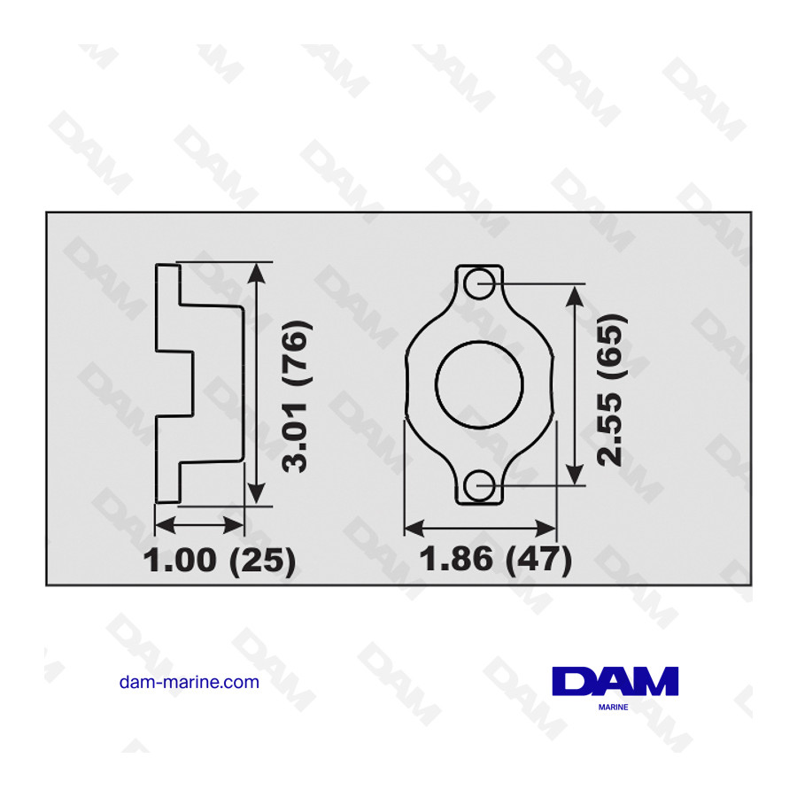 ALU ANODE DIABOLO BRP 40-50HP
