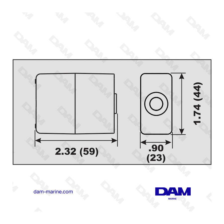 ANODE ALU CUBE BRP V4 - V6