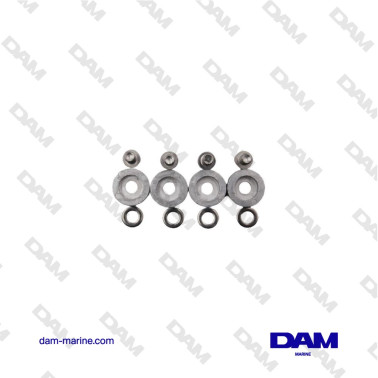 KIT ANODES ALU RONDE SUZUKI...