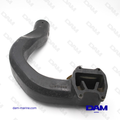 BASE TROMBETTA DI SCARICO BRP OMC 4 CILINDRI AV90*