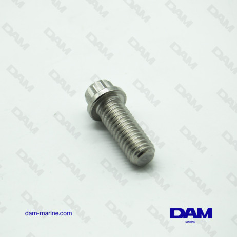 TORNILLO DE CUBIERTA DE BASE DE MERCRUISER 3/8-16 X 1"