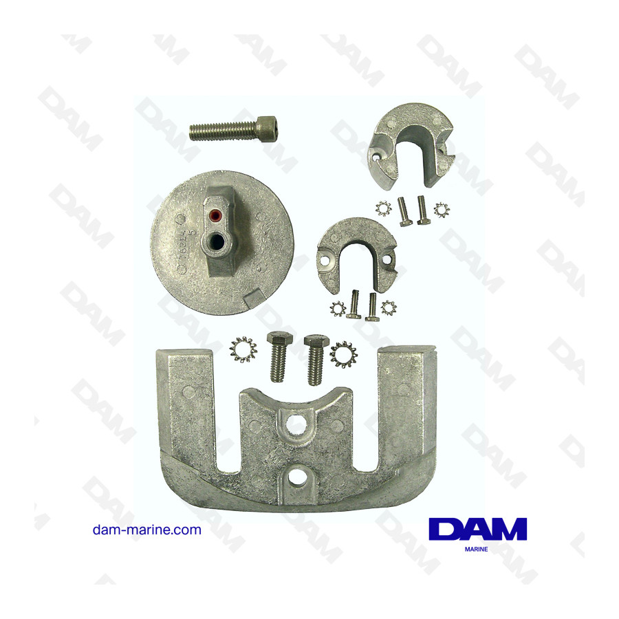 MERCRUISER BRAVO II/III ALUMINUM ANODE KIT