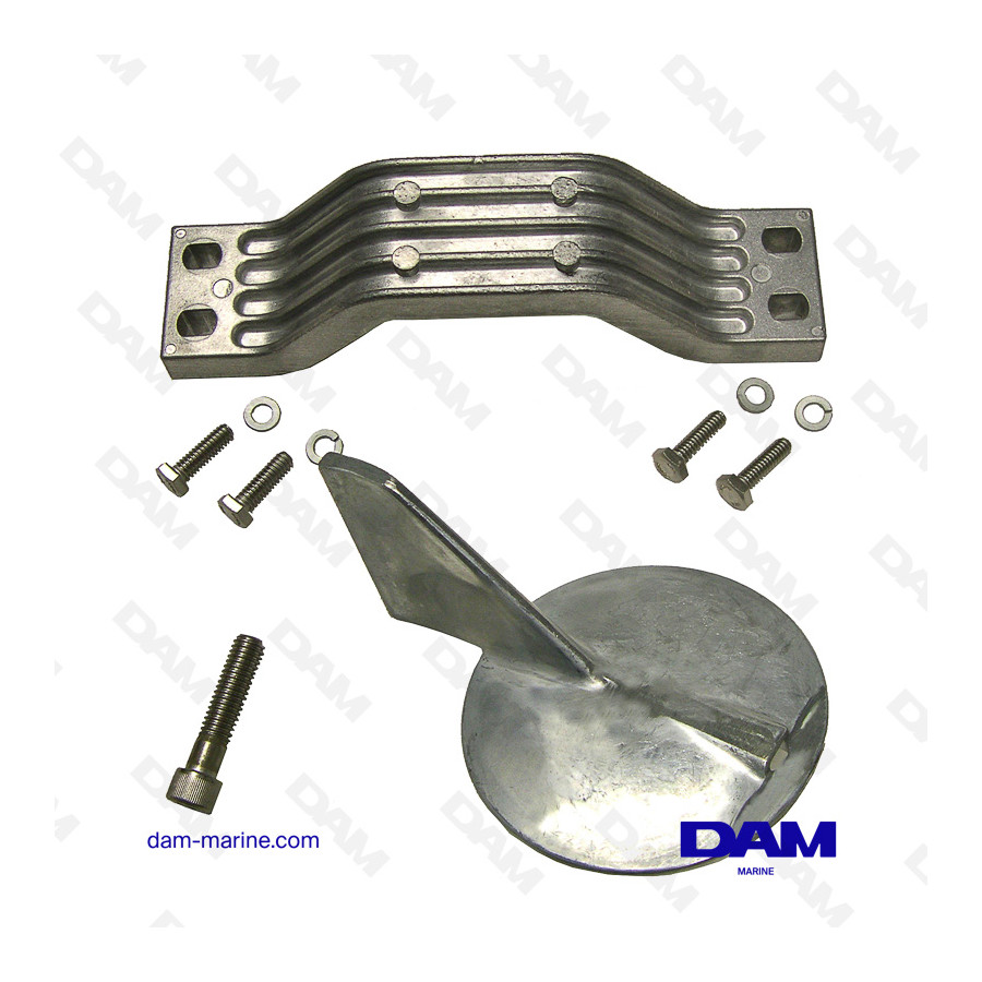 YAMAHA 150HP COUNTER-ROTATING ALUMINUM ANODES KIT