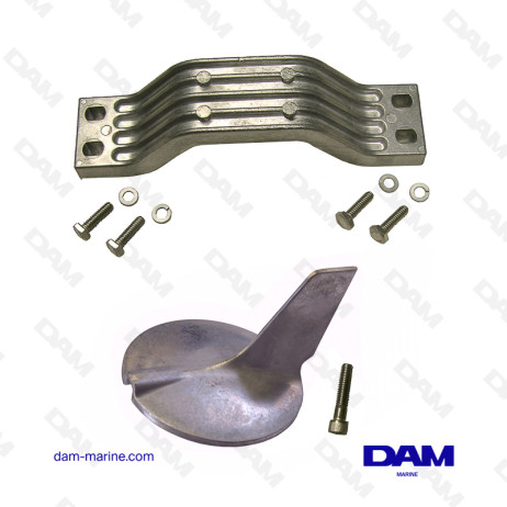 ALU ANODE KIT YAMAHA 200-300HP 2T