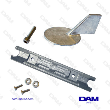 KIT ANODES ALU YAMAHA 60-90HP