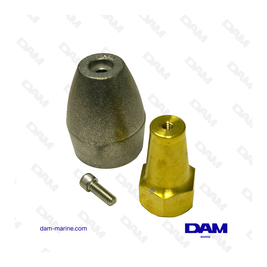 KIT ANODO ALLUMINIO MERCRUISER BRAVO 3 RETRO