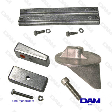 KIT ANODES ALU MERCURY...