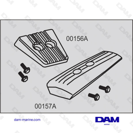 ALU ANODE KIT VOLVO DPS-A / SX-A