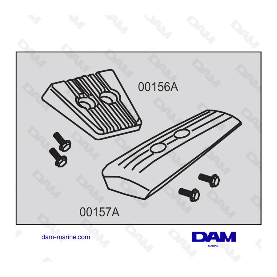 KIT ANODES ALU VOLVO DPS-A / SX-A