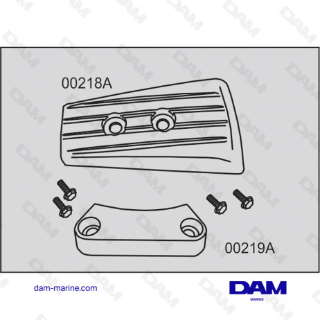 KIT ANODES ALU VOLVO DPH-DPR