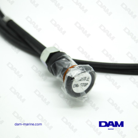 YANMAR 3M LENGTH STOP PULL - BLACK