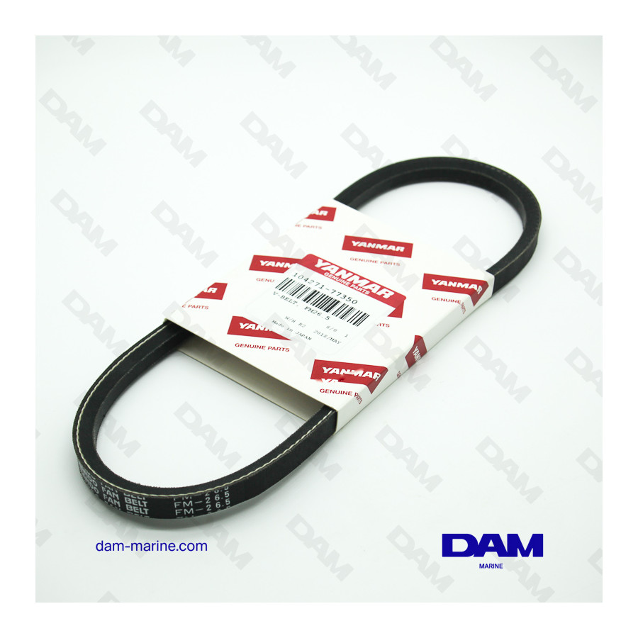 CORREA DEL ALTERNADOR YANMAR YSM8/12
