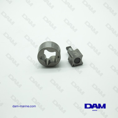 KIT ANODES ALU PLAQUETTES @2 HONDA BF8-50HP