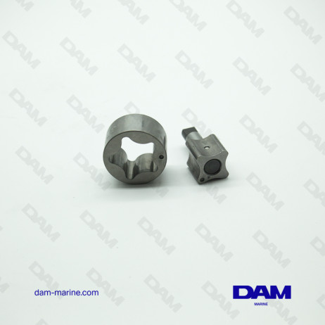KIT ANODES ALU PLAQUETTES @2 HONDA BF8-50HP