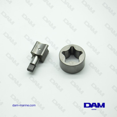 KIT ANODES ALU PLAQUETTES @2 HONDA BF8-50HP