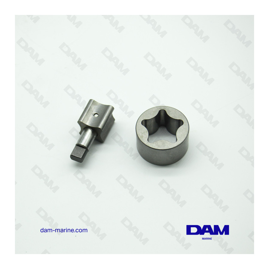 KIT ANODES ALU PLAQUETTES @2 HONDA BF8-50HP