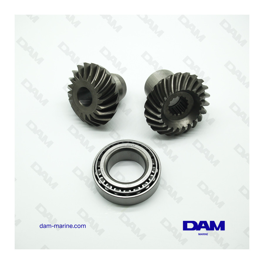 COUPLE CONIQUE EMBASE MERCRUISER ALPHA ONE G2 RATIO 1.47 APRES 1998