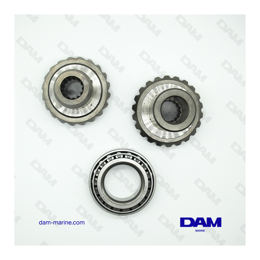 COUPLE CONIQUE EMBASE MERCRUISER ALPHA ONE G2 RATIO 1.47 APRES 1998