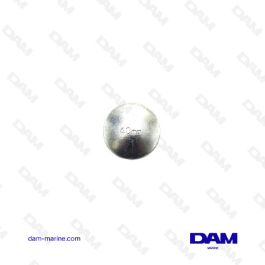 VOLVO 968955 PASTILLA PARA ELIMINAR ARENA - 40 MM
