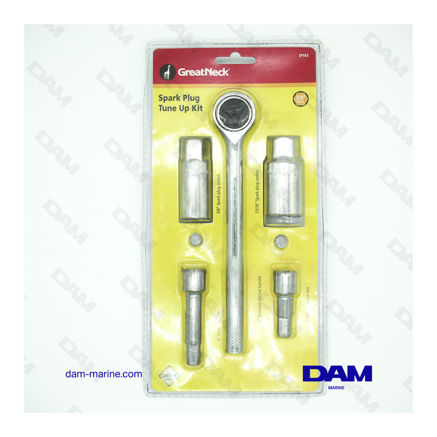 5-Piece Spark Plug Wrench Kit