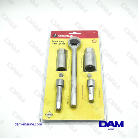 Kit de llaves para bujías de 5 piezas