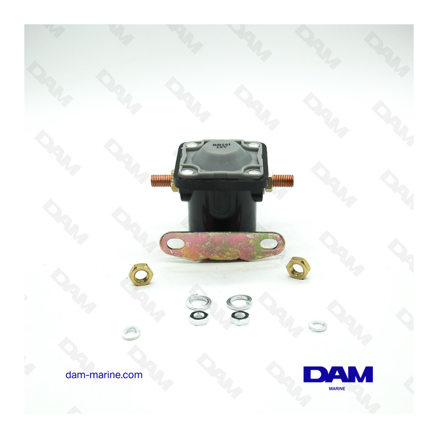 RELÉ MERCRUISER DE 4 TERMINALES Y 12 V