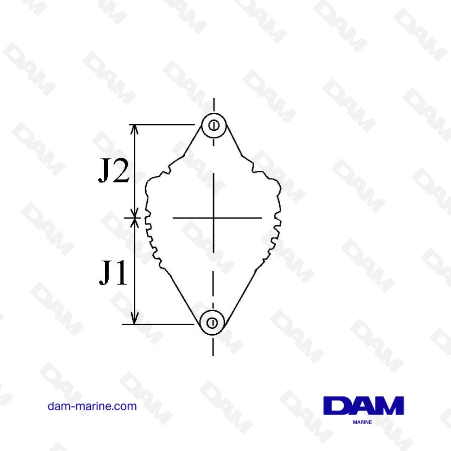 ALTERNATOR 12V 55AMP