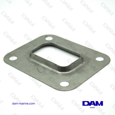 PLAQUE COUDE EXCHANGE INOX...