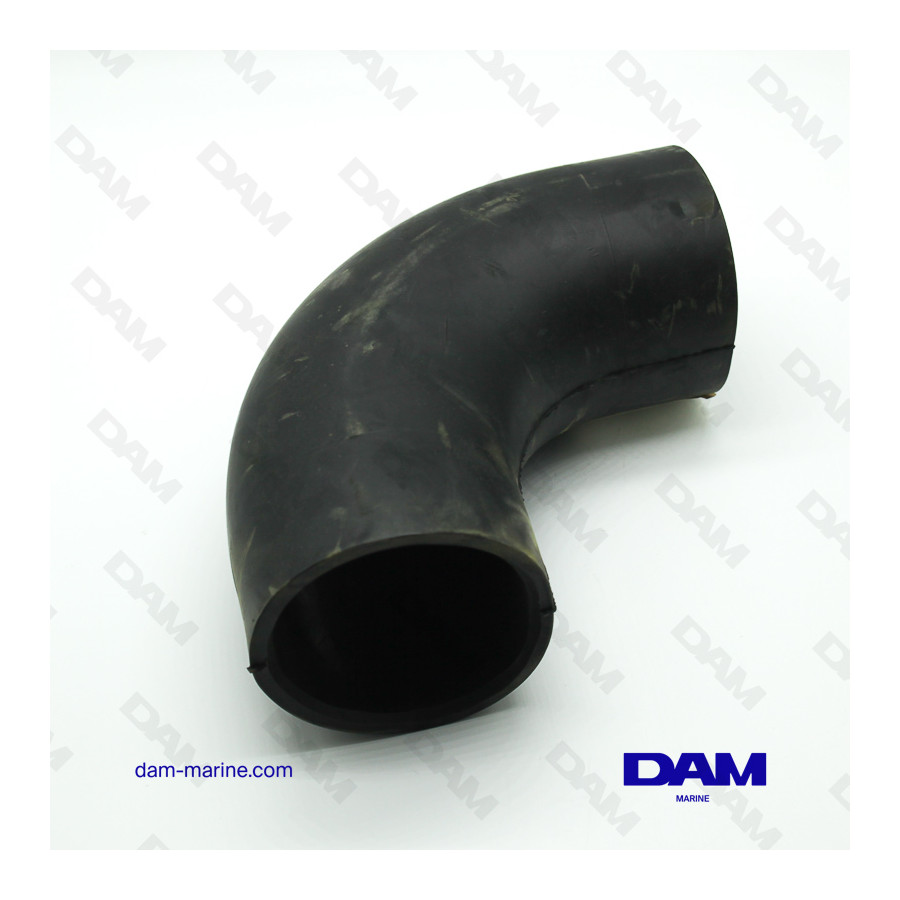 90° ELBOW CONNECTING SLEEVE - D: 100MM