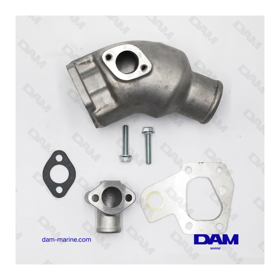 GOMITO DI SCARICO IN ACCIAIO INOX VOLVO D2-55