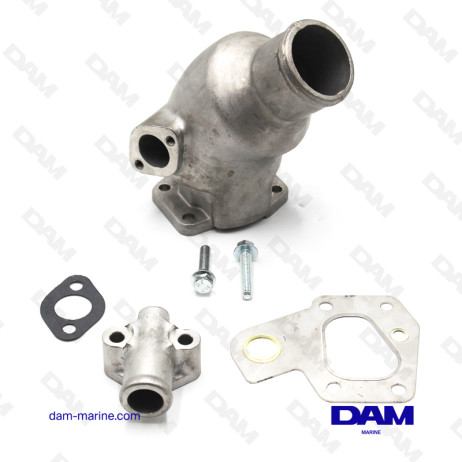 COUDE ECHAPPEMENT INOX VOLVO D2-55