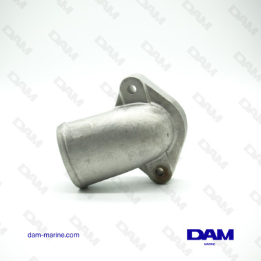 CODO DE ESCAPE DE AGUA DE ACERO INOXIDABLE VOLVO D4 - D6