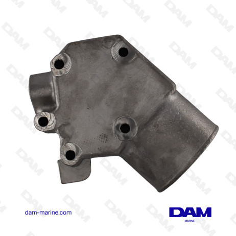 CODO DE ESCAPE DE ACERO INOXIDABLE VOLVO D2-75