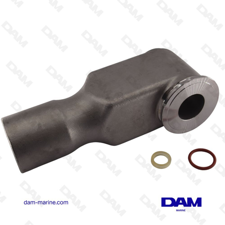 COUDE ECHAPPEMENT INOX VOLVO 2003T